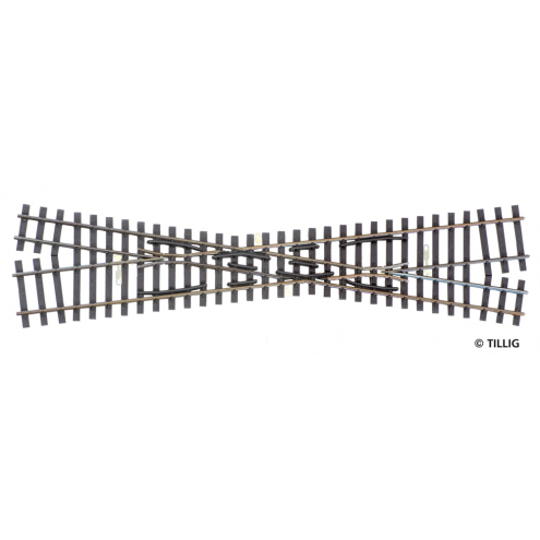 Tillig H0e-H0 85261 Kreuzung H0 links/H0e rechts ( Nenngr. H0e )