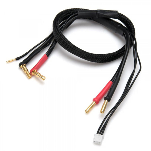 Cool Power Ladekabel 4/5 mm 1 / 2S LiPo auf 4 mm Rundstecker 12 AWG 500 mm