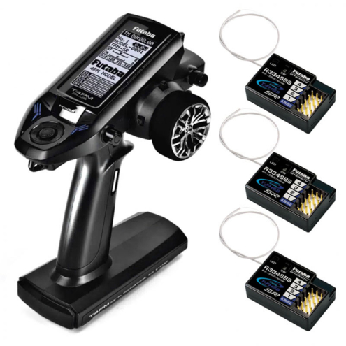 FUTABA FP05003213-3 T4PM Plus Fernsteuerung T-FHSS incl. 3x R334SBS