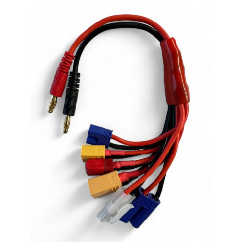 H-Speed HSPC052 Multi Ladekabel Bananenstecker