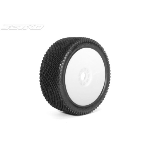 Jetko JK1008CSSRW J Zero Composite Super Soft verklebt auf Felge Revo weiß 1:8 (2)