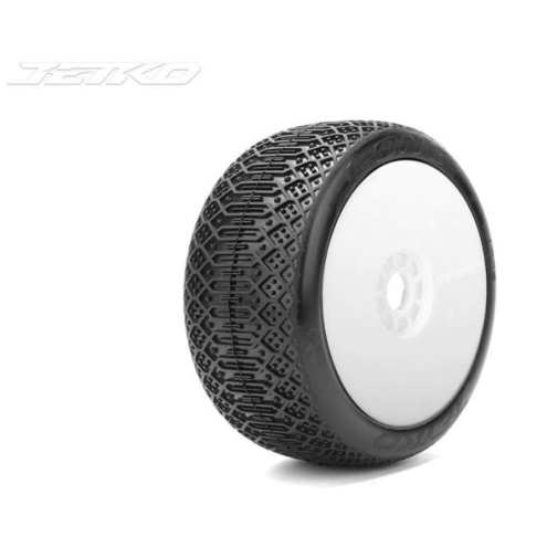 Jetko JK1009CSRW J One Composite Soft verklebt auf Felge Revo weiß 1:8 (2)