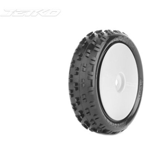 Jetko JK2001CSGW Arena 1:10 Buggy 2WD Vorn Soft auf Felge weiß (2)