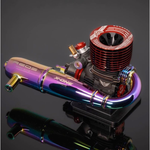 REDS KX210013 Auspuffsystem X-ONE ULTRA Coating EFRA 2113 Torque M Kit 3,5ccm Off Road