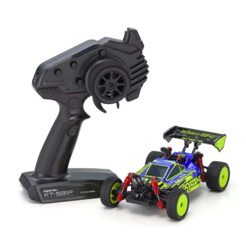 Kyosho 32093BLY Mini-Z MB010 Readyset 4WD Inferno MP9 TKI3 Blau - Gelb