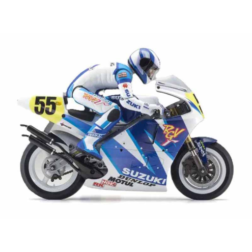 Kyosho 34935T1B Motorrad Hanging On Racer Suzuki RGV 1992 1:8 Kit