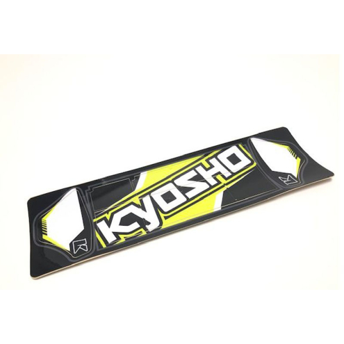 Kyosho IFD100-YW Dekorbogen für Heckspoiler 1:8 Inferno MP10 - Gelb