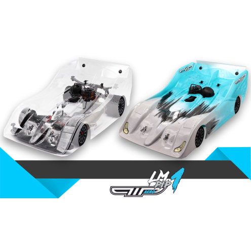 PIP Aero LMPIP1 Karosserie 1/8 EuroSpec 0,75mm Precut Serpent