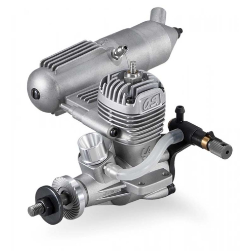 O.S. MAX OS11536 15LA - S 2,49ccm Motor mit Schalldämpfer Flugzeug