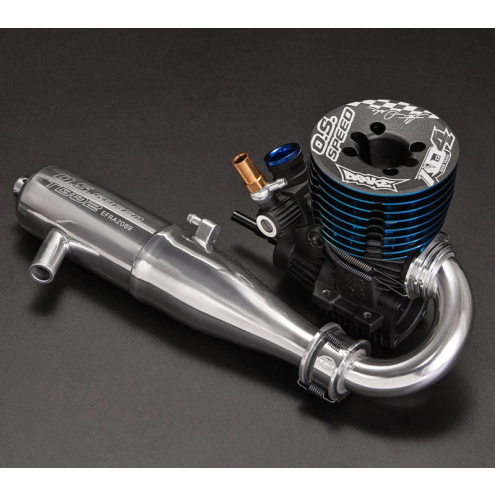 O.S. SPEED OS1FH01 B21 ADAM DRAKE EDITION 4 DLC Buggy Motor 1:8 .21 3,5ccm AD4 Combo