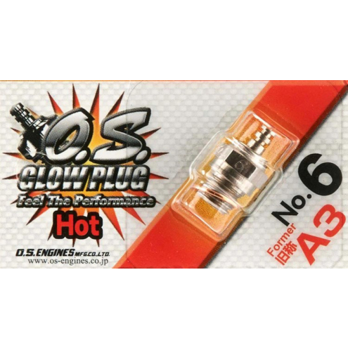 O.S. MAX OS71605300 Glühkerze Hot Nr.6 A3