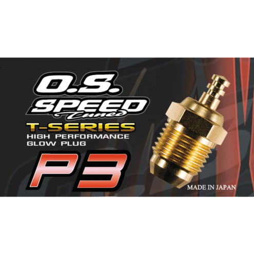 O.S. SPEED OS71642720 Glühkerze P3 Off Road Turbo vergoldet