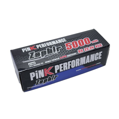 Pink Performance Zephir LiPo 6S 22.2V-5000-45C (XT90) 160x46x44mm 735g