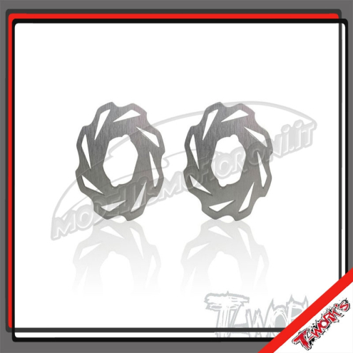 T-Works TO270-MP10 Leichte Bremsscheibe 30mm (für Kyosho MP10 / MP9) 2 St.