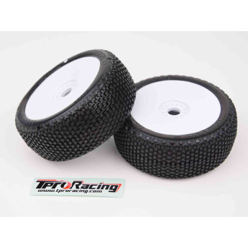 TPRO TP3306XR03T2A Harpoon XR Reifen fertig verklebt (2st) medium Buggy 1/8