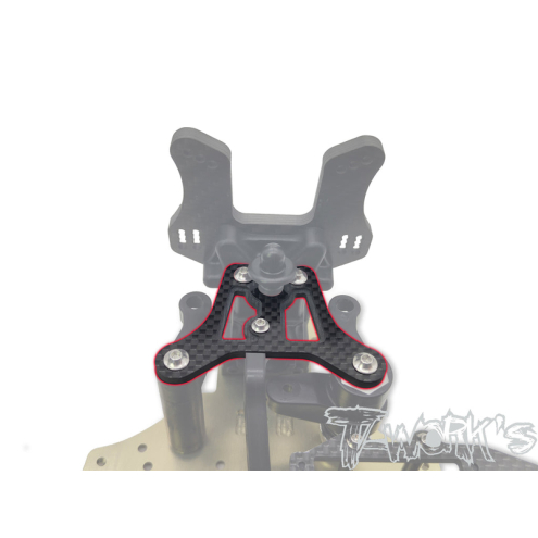 T-Works TO213-MP11 Carbon Verstärkung Vorne für Kyosho MP11