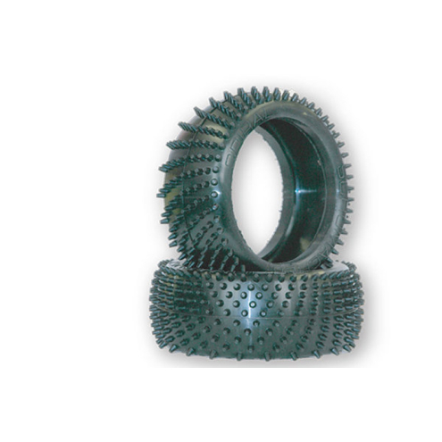 Schumacher U6756 1:8 Spiral Off Road Reifen silber (Rasenteppich) (2)