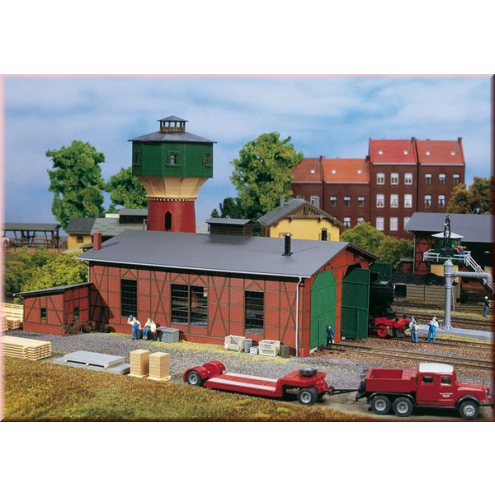 Auhagen H0 11403 Lokschuppen zweiständig