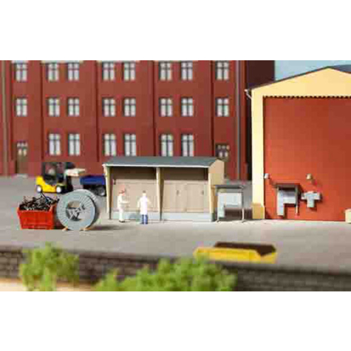 Auhagen H0 11427 Trafostation mit Zubehör