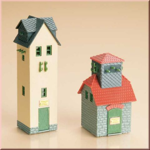 Auhagen H0 / TT 12261 2 Trafohäuschen