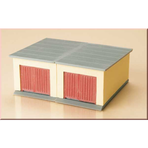 Auhagen H0 / TT 12341 2 Garagen