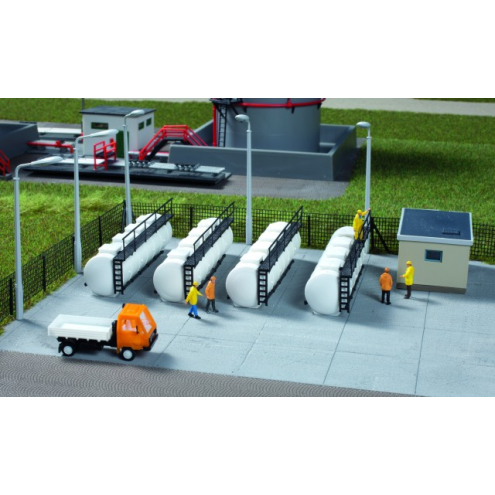 Auhagen TT 13335 Dieseltanks (4 Stück)