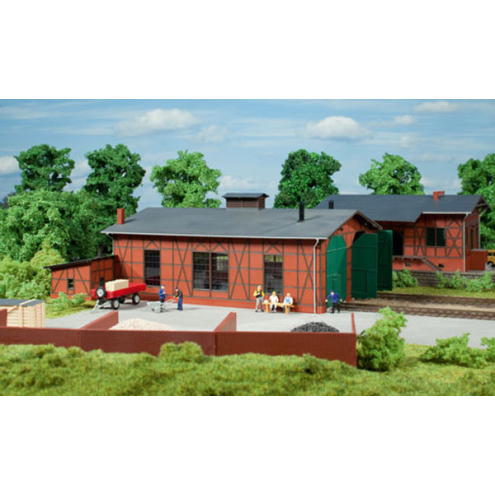 Auhagen N 14470 Lokschuppen zweiständig