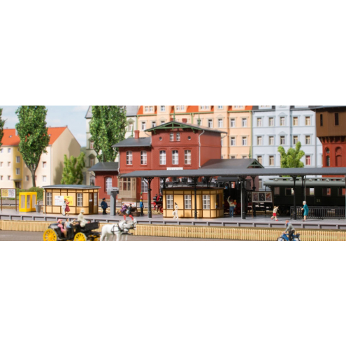 Auhagen N 14484 Bahnhofsausstattung