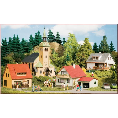 Auhagen H0 15201 Startset Dorf Waldkirchen
