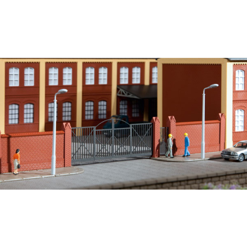 Auhagen H0 41622 Einfriedung mit Toren