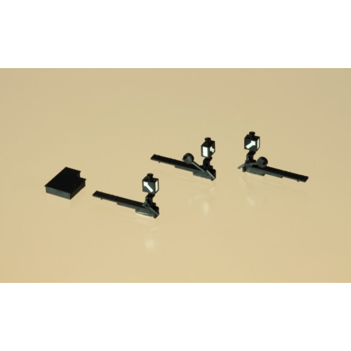 Auhagen TT 43653 Weichenlaternenattrappen (3 Stück)