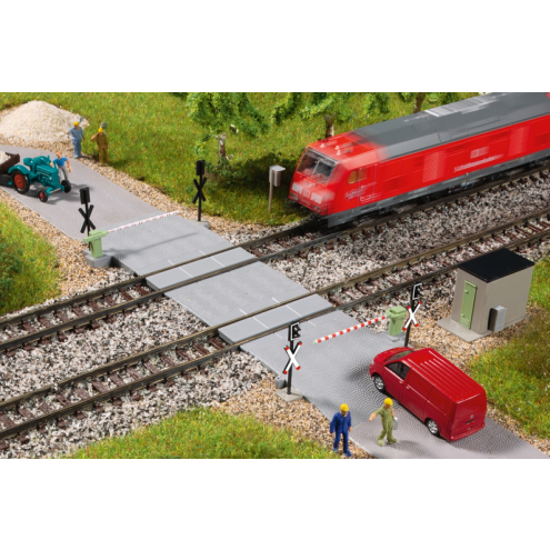 Auhagen N 44649 Bahnübergang - Halbschranke