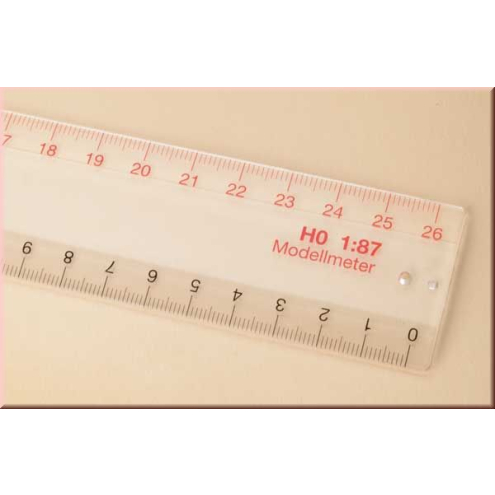 Auhagen H0 99004 Maßstabslineal H0