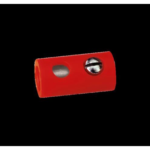 Brawa 3042 Muffen rund rot 2,5 mm, 10 Stück-Packung