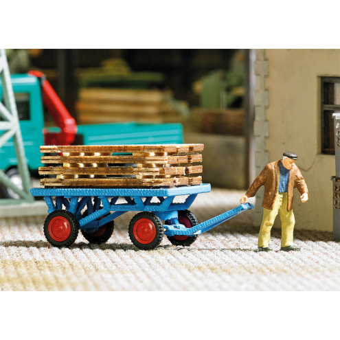 Busch H0 1633 Handkarren