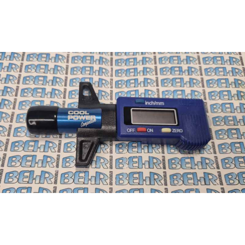 Cool Power Messuhr Centax Kupplung f. Kupplungsfeder Vorspannung -blau-