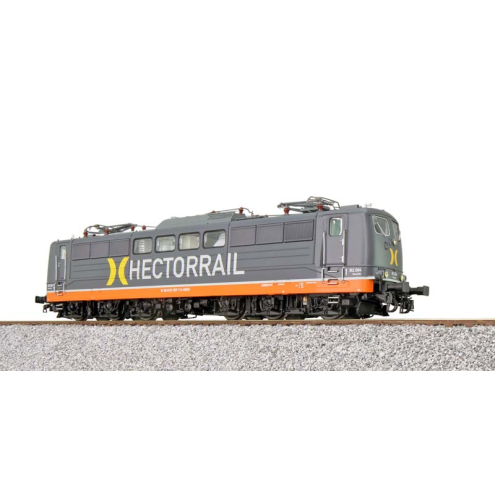 ESU H0 31038 Elektrolok, BR 151, 162004 Hectorrail, Grau/orange, Ep VI , LokSound, Pantograph, DC/AC