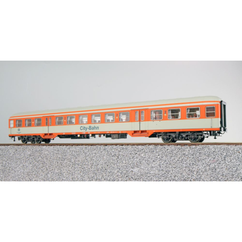 ESU H0 36477 n-Wagen, Bnrzb778.1, 22-34 021-2, 2. Kl., DB Ep. IV, orange, lichtgrau, DC