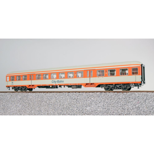 ESU H0 36478 n-Wagen, Bnrzb778.1, 22-34 004-8, 2. Kl., DB Ep. IV, orange, lichtgrau, DC