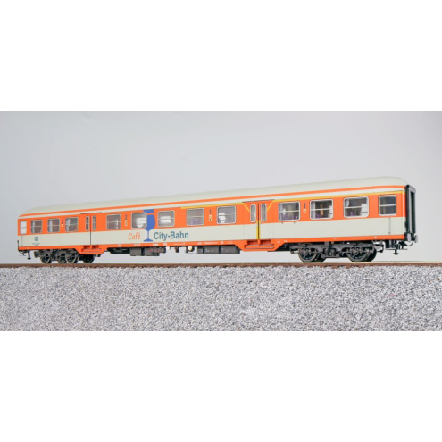 ESU H0 36481 n-Wagen, ABnrzb772.2, 31-34 021-1, Café, DB Ep. IV, orange, lichtgrau, DC