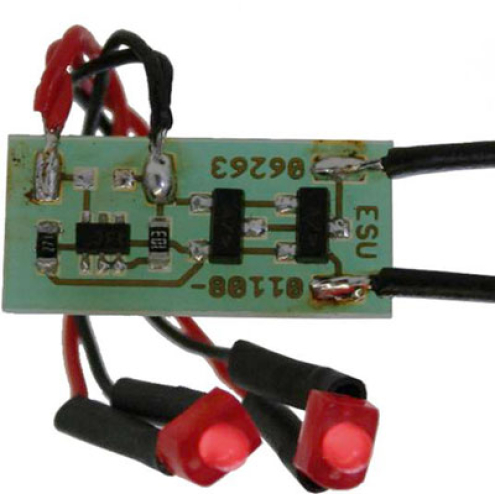 ESU 50705 Innenbeleuchtung, Schlusslicht, 2 LED, Rot