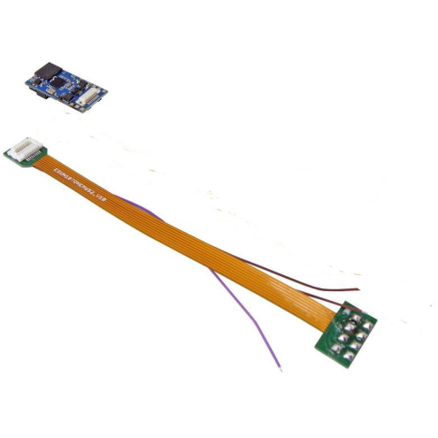 ESU 58810 LokSound 5 micro DCC/MM/SX/M4 Leerdecoder, 8-pin NEM652, mit Lautsprecher 11x15mm, Spurweite: N, TT, H0