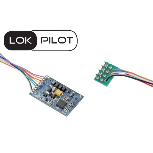 ESU 59020 LokPilot 5 Basic, DCC 8-pin NEM652, Spurweite H0, 0