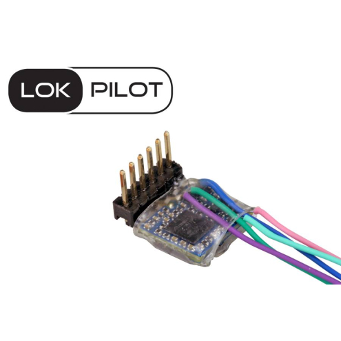 ESU 59837 LokPilot 5 micro CC/MM/SX, 6-pin Direkt gewinkelt N, T