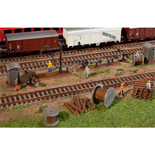 Faller H0 120141 Ausschmückungsteile für den Bahnbereich