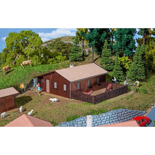 Faller H0 130181 Arbeiterhaus Stugl-Stuls - Lasercut -