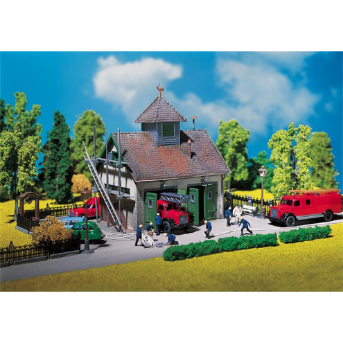 Faller H0 130268 Ländliches Feuerwehrhaus