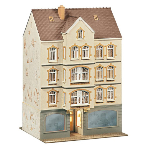 Faller H0 130447 Mehrstöckiges Stadthaus mit Kneipe
