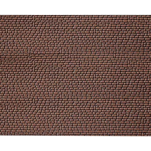 Faller H0 170806 Dekorplatte, Sandstein, rot