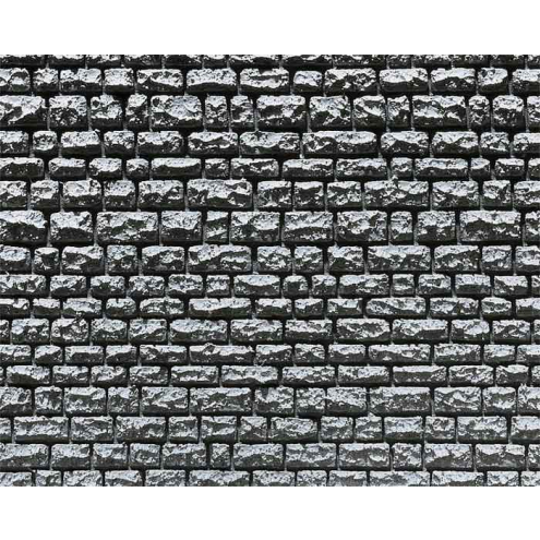 Faller H0 170863 Dekorplatte Profi, Läufermauerwerk